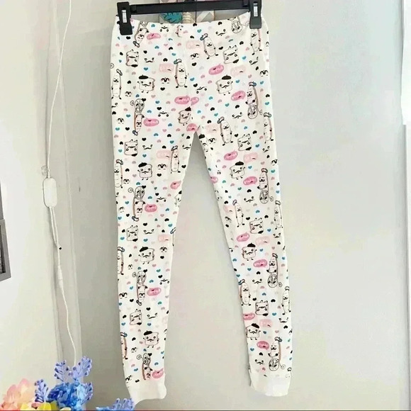 Joe Boxer Girl’s Thermal Ribbed Knit Pajamas, size 12 - Picture 5 of 8